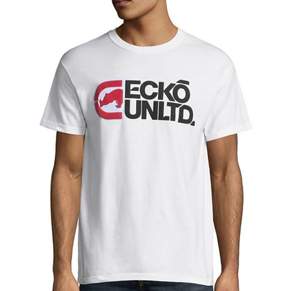 ECKO UNTLD. AUTHENTIC MEN'S WHITE T-SHIRT - Picture 1 of 1